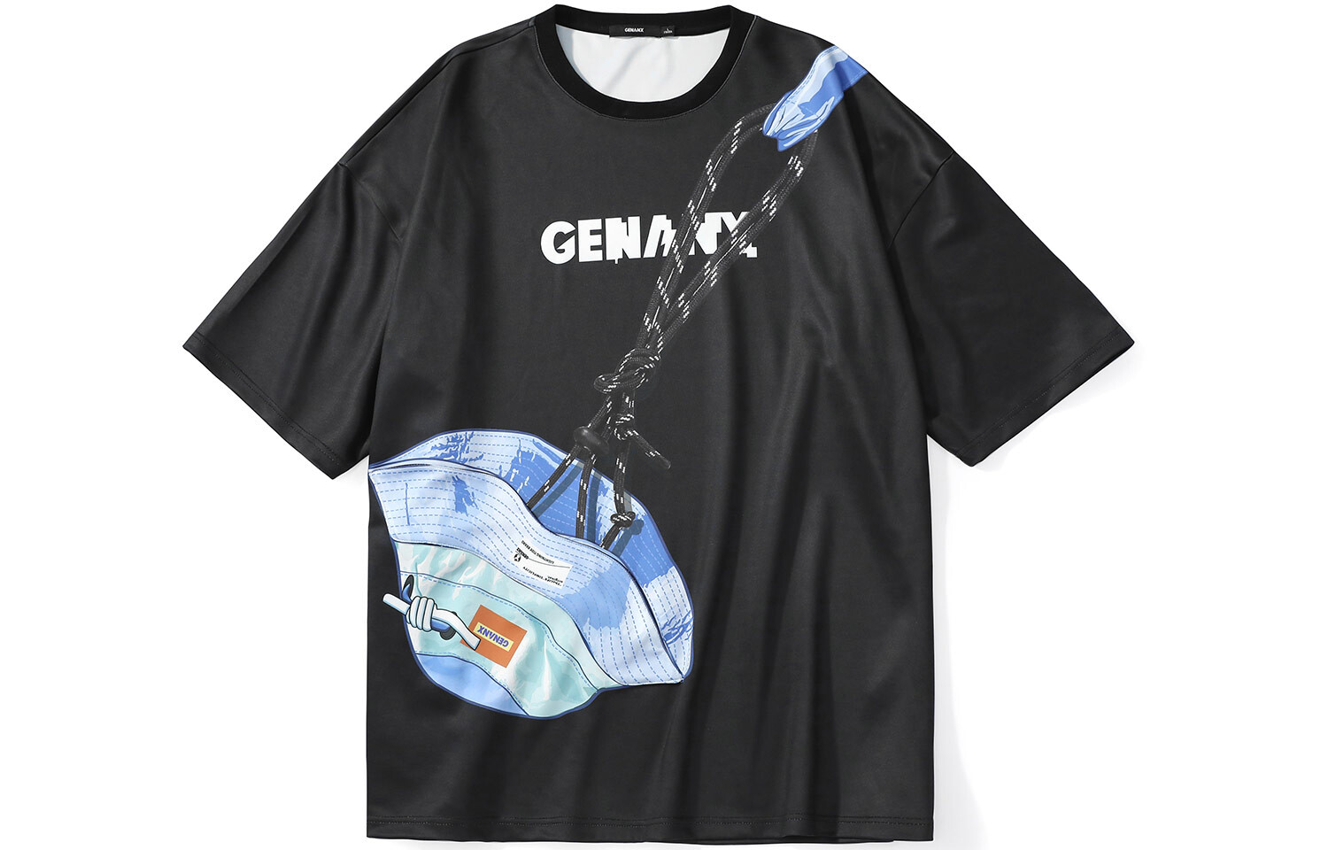 

Футболка унисекс Genanx, черный