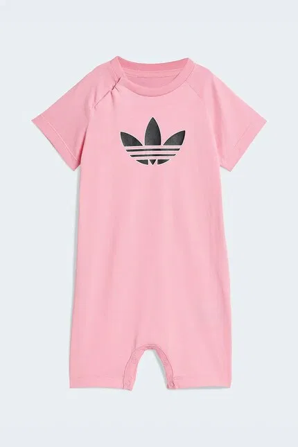 Комбинезон из бамбука Adidas Originals, розовый — фото 2