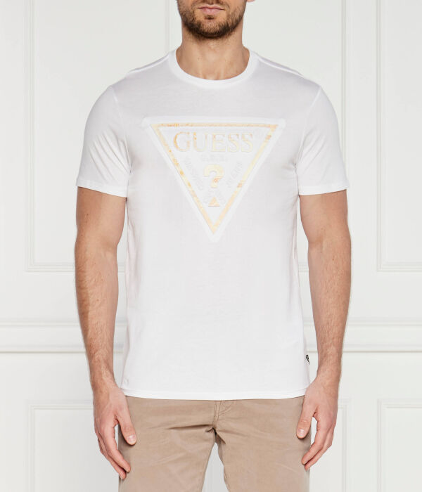 

Футболки Slim fit Guess Jeans, белый