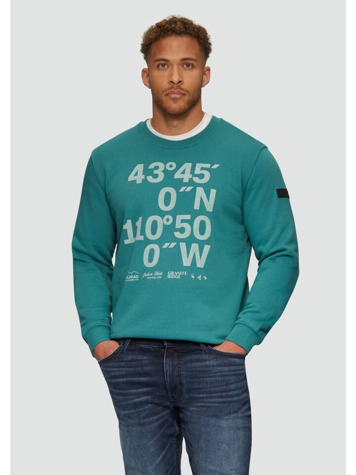 

Толстовка s.Oliver Sweatshirt langarm, цвет Petrol