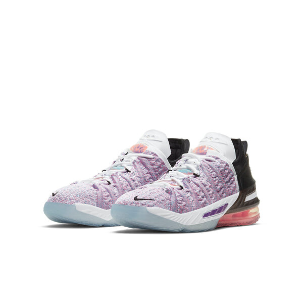 Кроссовки lebron 18 'graffiti' Nike, фиолетовый — фото 3