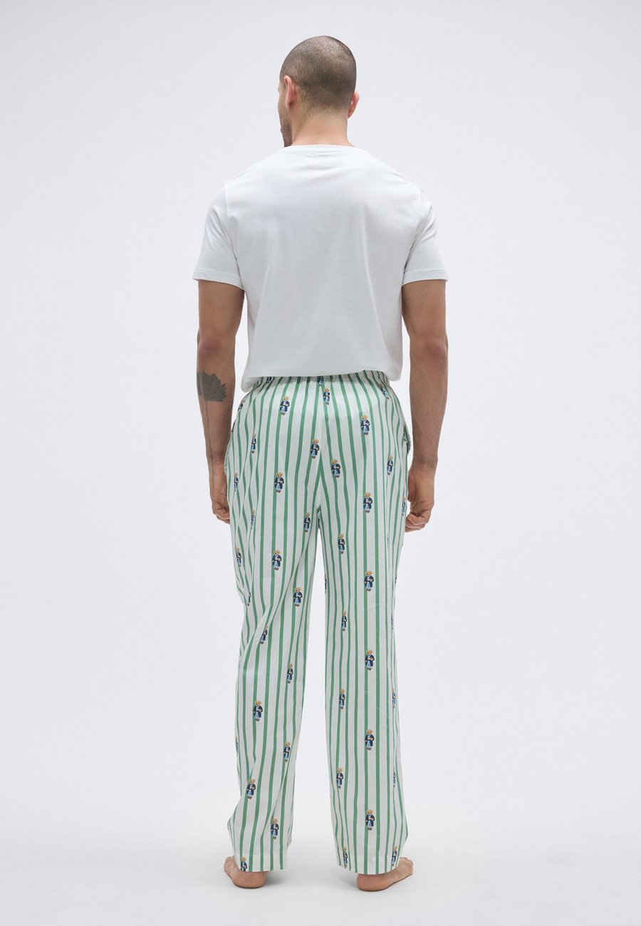 Пижамные брюки Polo Ralph Lauren PJ SLEEP BOTTOM, Outback Green/Green — фото 3