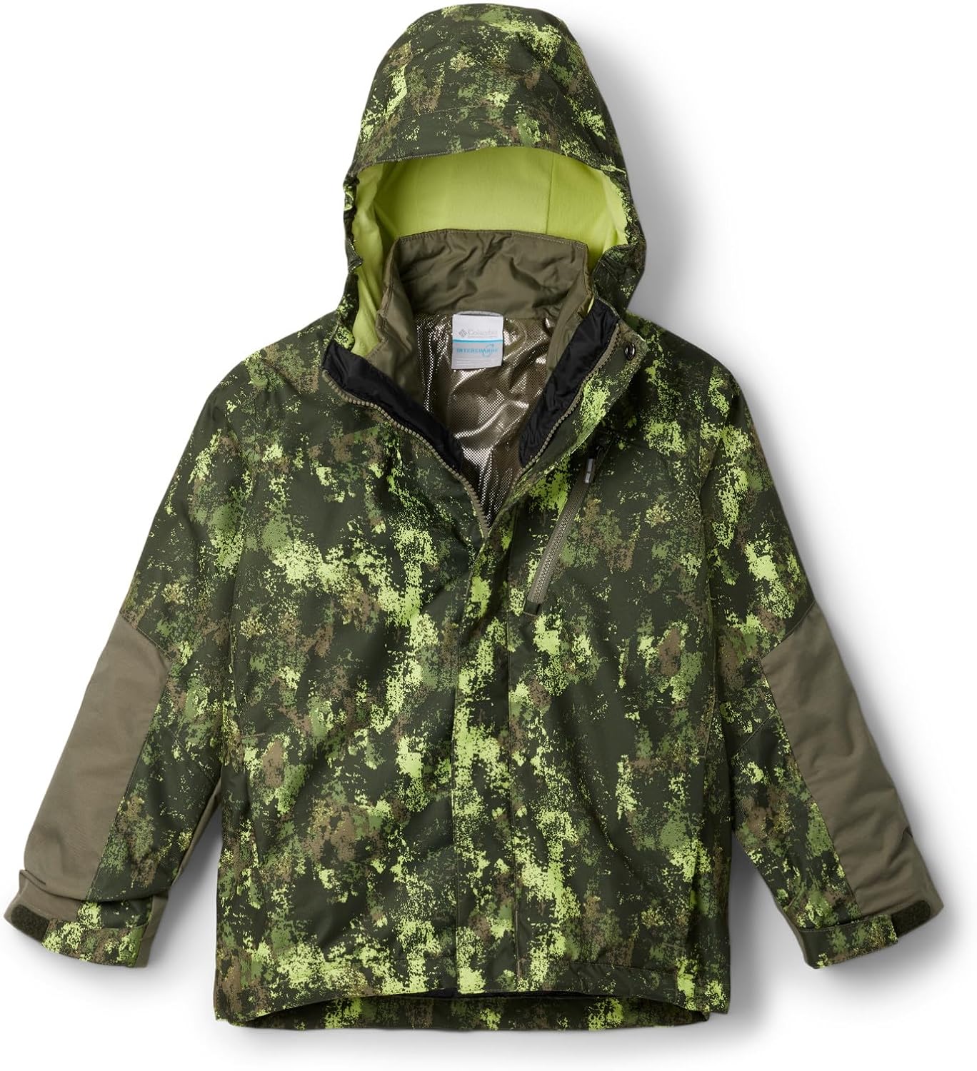 

Куртка Columbia boys Whirlibird III Interchange, Stone Green Timberwild/Stone Green