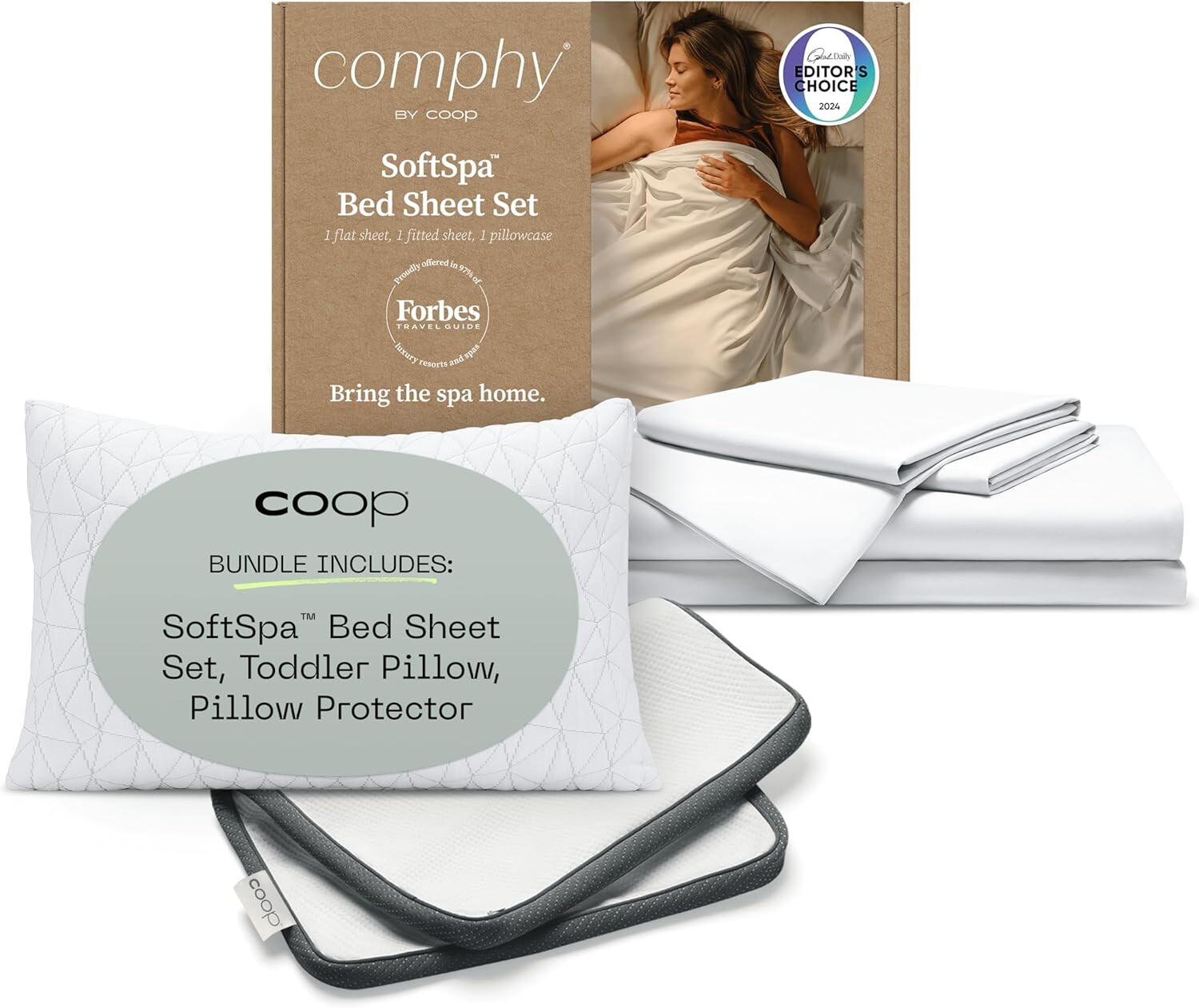 

Comphy by Coop Soft Набор простыней для спа Coop Home Goods