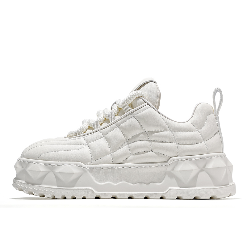 

Антискользящие и износостойкие увеличивающие рост кроссовки для скейтборда мужские MOERBAI, белый