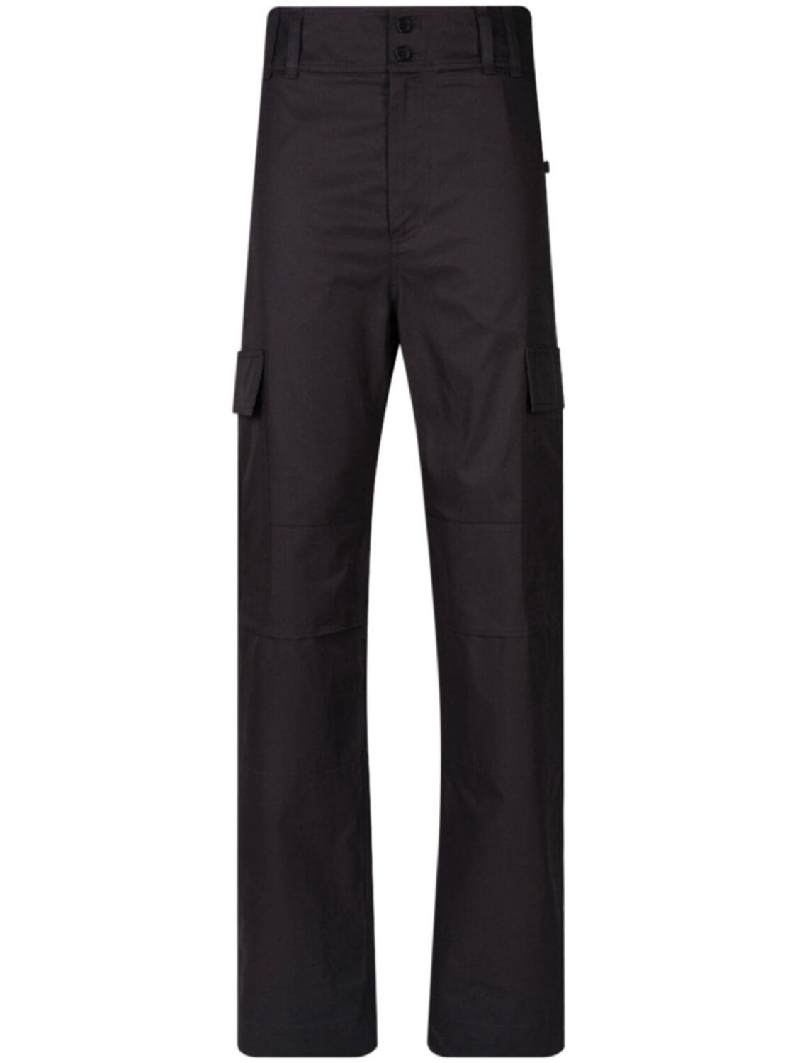 

Saint Laurent брюки карго прямого кроя, серый