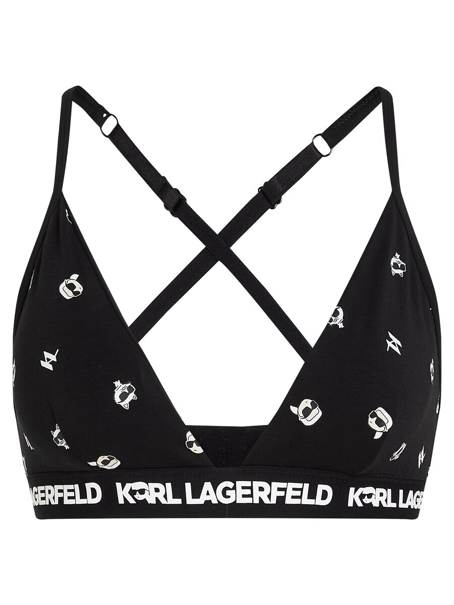 

Бюстгальтер Karl Lagerfeld Triangle Bra, черный