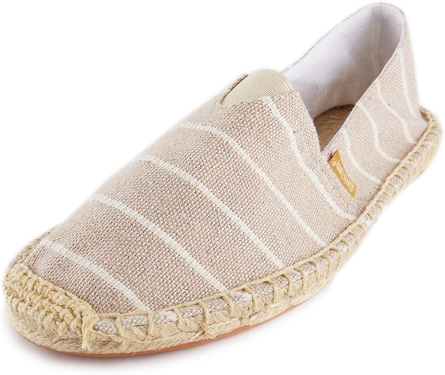 

Мужские повседневные эспадрильи на плоской подошве Alexis Leroy из холщовой ткани, Thick Apricot