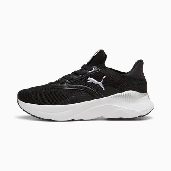 Женские кроссовки для бега по шоссе Softride Mayve Puma, черный