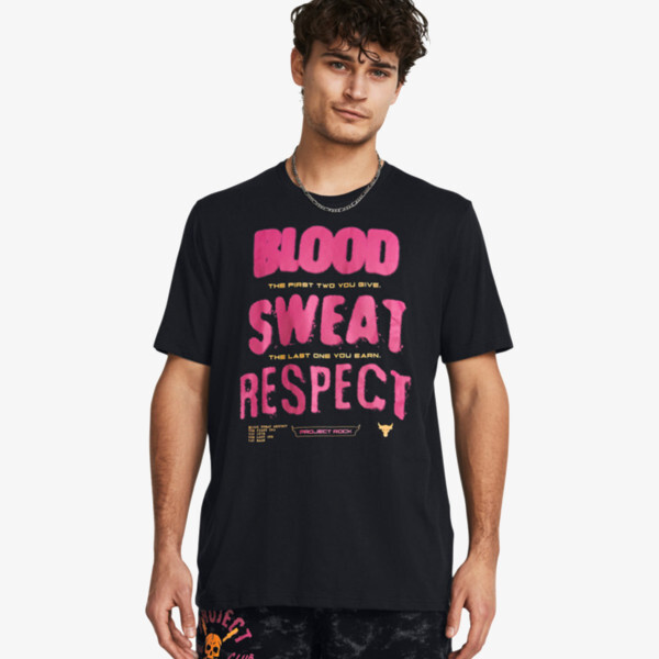

Футболка Project Rock BSR Under Armour, черный