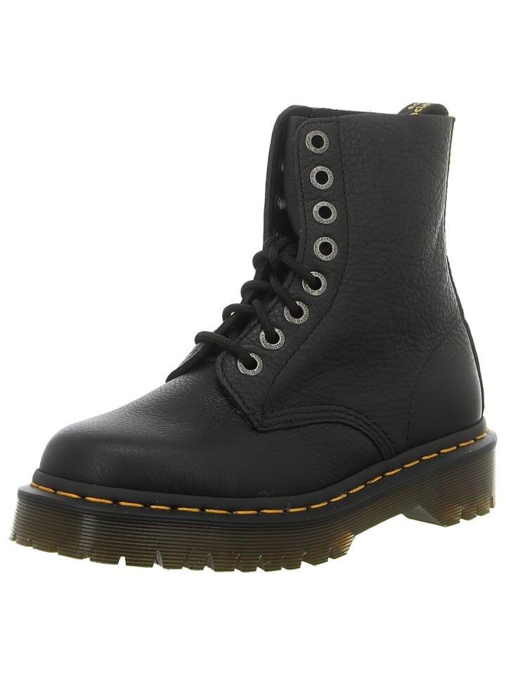 Ботильоны Dr. Martens на шнурках, черный