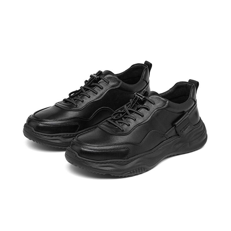 Кроссовки мужские Lifestyle Shoes Men Low-Top Black Vicki Brown — фото 3