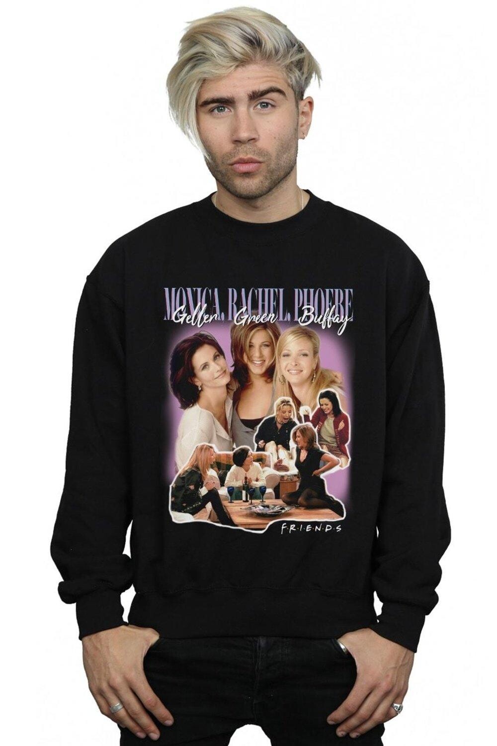 

Зеленый свитшот Geller Buffay Friends, черный