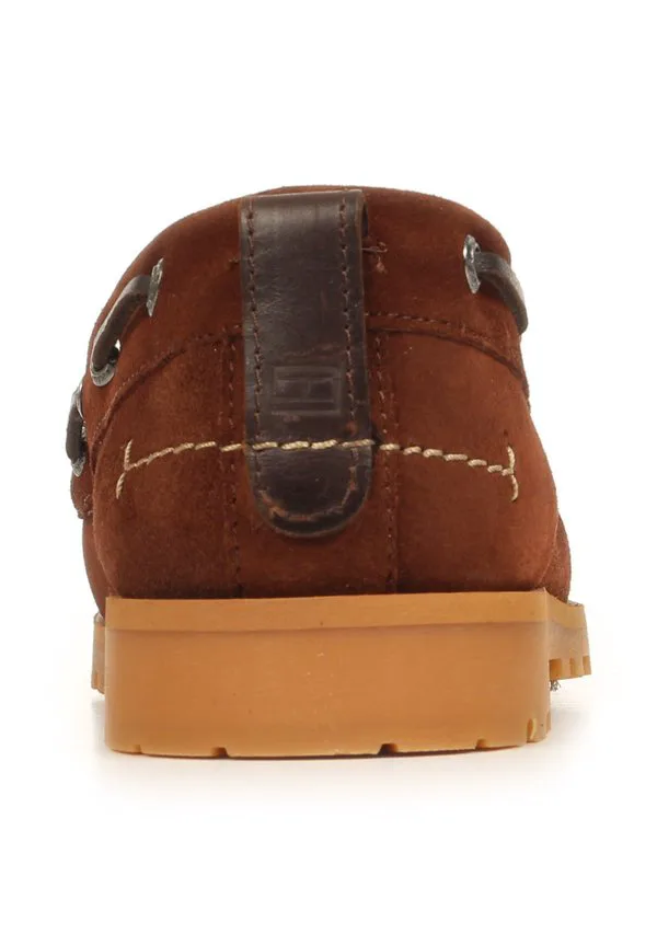 Светлые лодочные туфли Tommy Hilfiger, Brown — фото 3