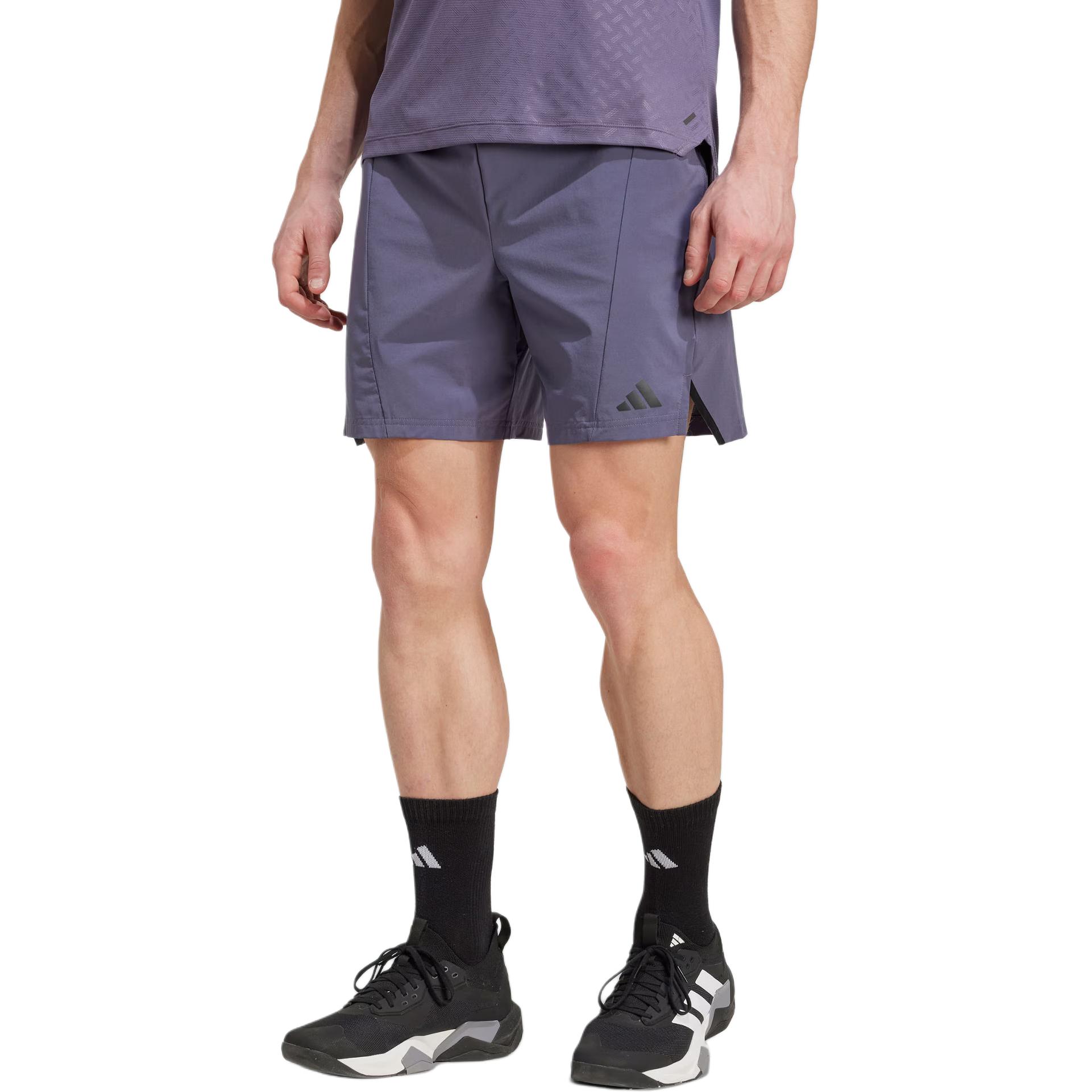 Спортивные шорты D4T SS25 мужские Adidas, мягкий фиолетовый — фото 3