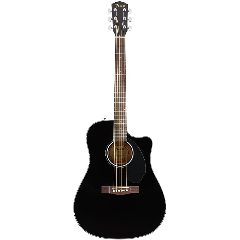 

Акустическая гитара Fender CD-60SCE Acoustic-Electric Guitar - Black