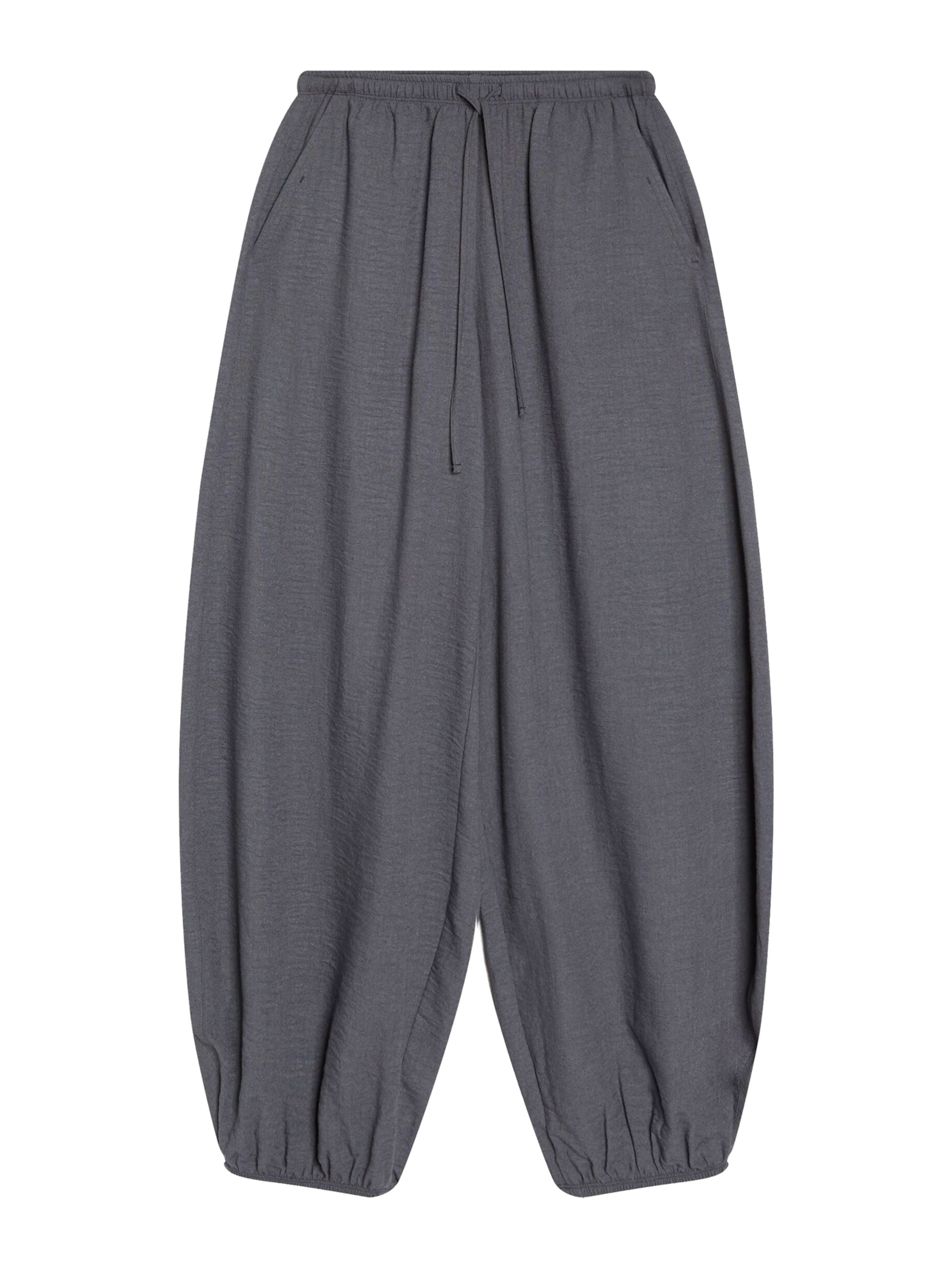 

Bershka Брюки с сужением в цвете Stone