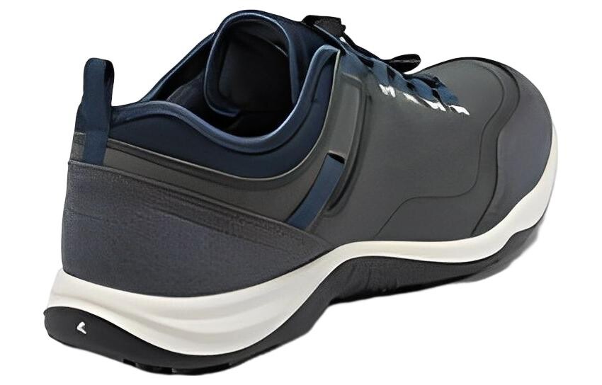 Кроссовки ecco Lifestyle Shoes Men Low-top Ocean Blue, синий — фото 4