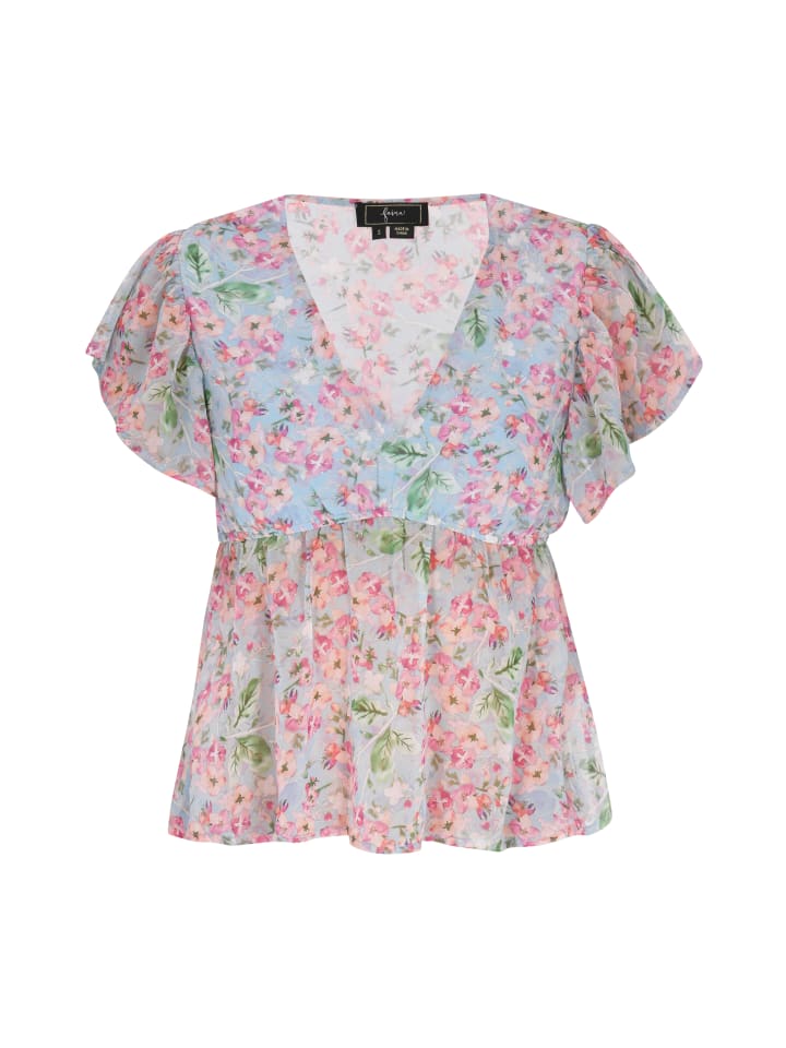 

Блузка faina, цвет light blue multicolor