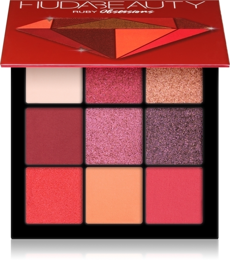 

Палитра теней для век Ruby Obsessions Huda Beauty, 8,4 гр