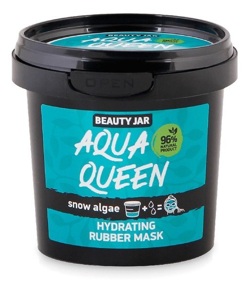 

Beauty Jar, Aqua Queen, Увлажняющая маска для лица с экстрактом водорослей, 20 г