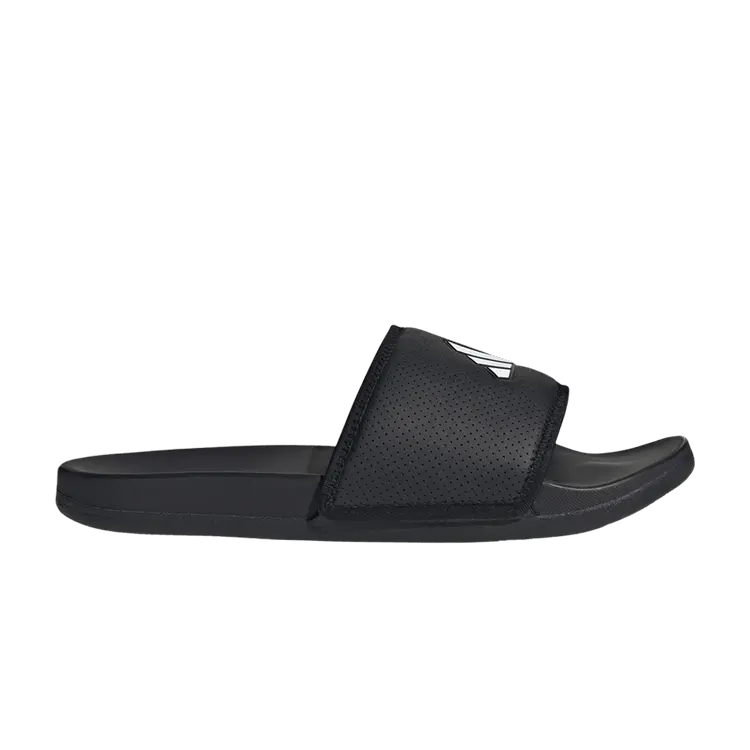 

Сандалии adidas Adilette Comfort Slide 'Black White', черный