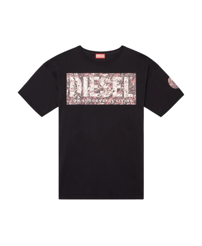

Футболка It t-adjust-r22 с логотипом Diesel, черный