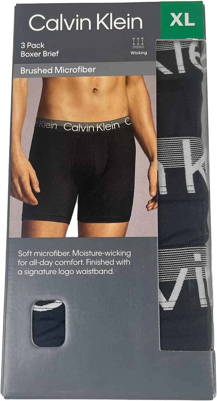 Боксеры Calvin Klein, черный/красный — фото 2