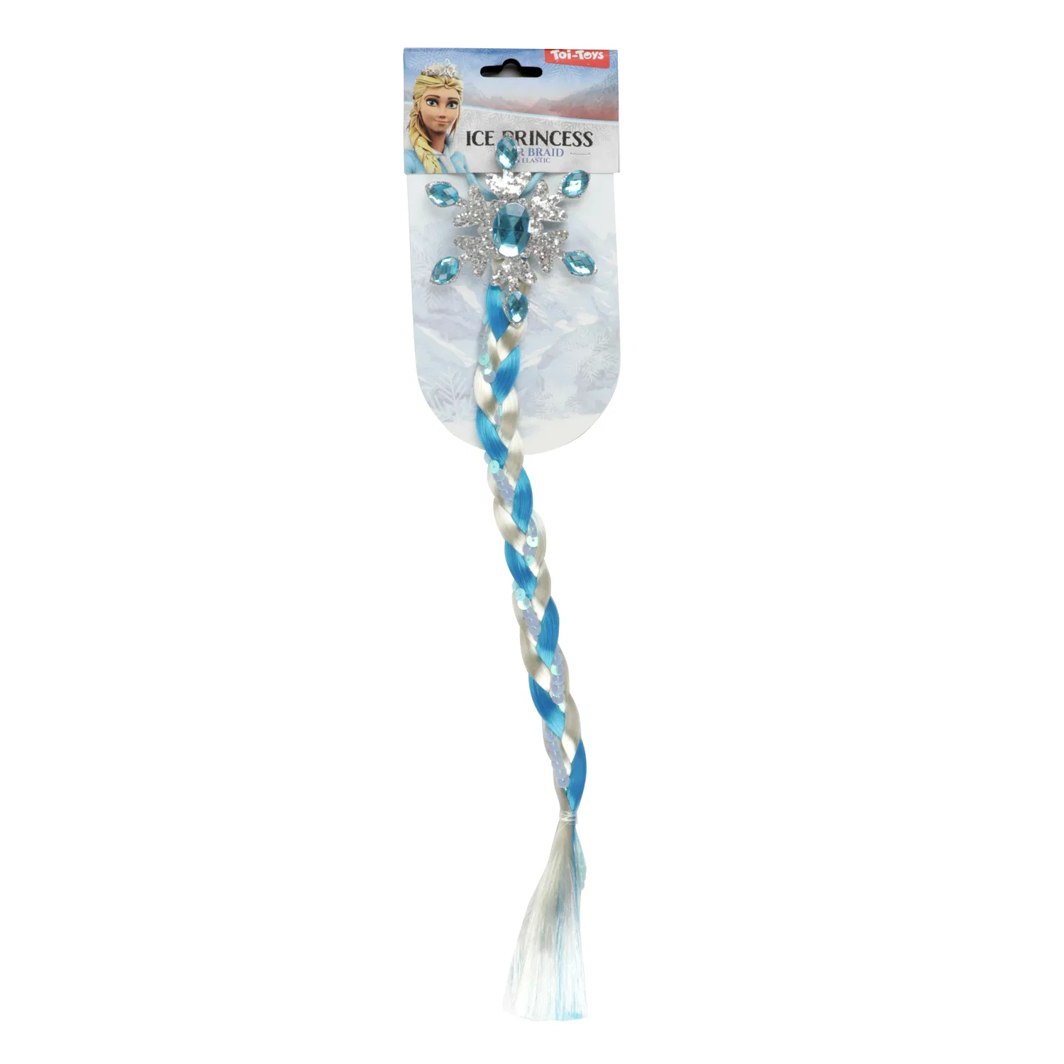 Косичка ICE PRINCESS с блестками, Toi-Toys, разноцветный — фото 4