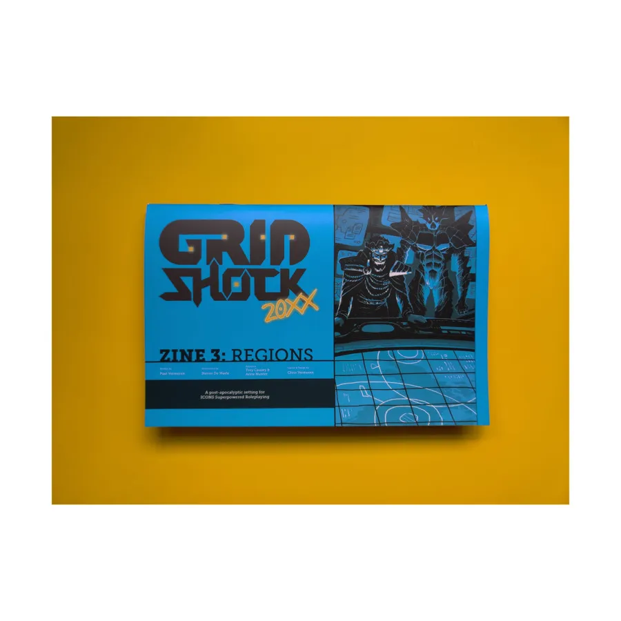 

Grid Shock 20XX Zine 3 - Regions, Grid Shock 20XX, мягкая обложка