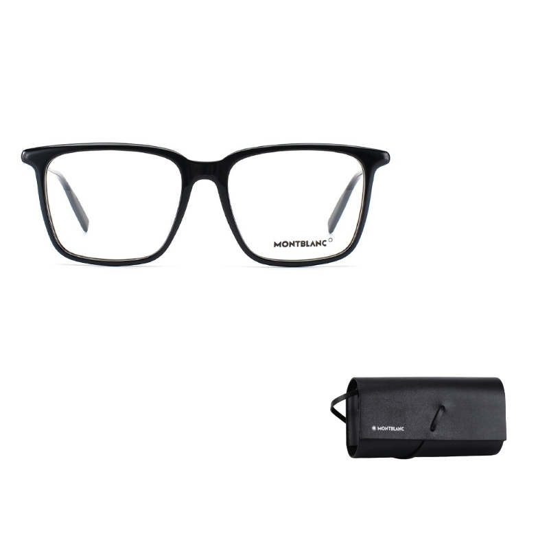 

MONTBLANC Прямоугольные очки Rectangular Frame, Black