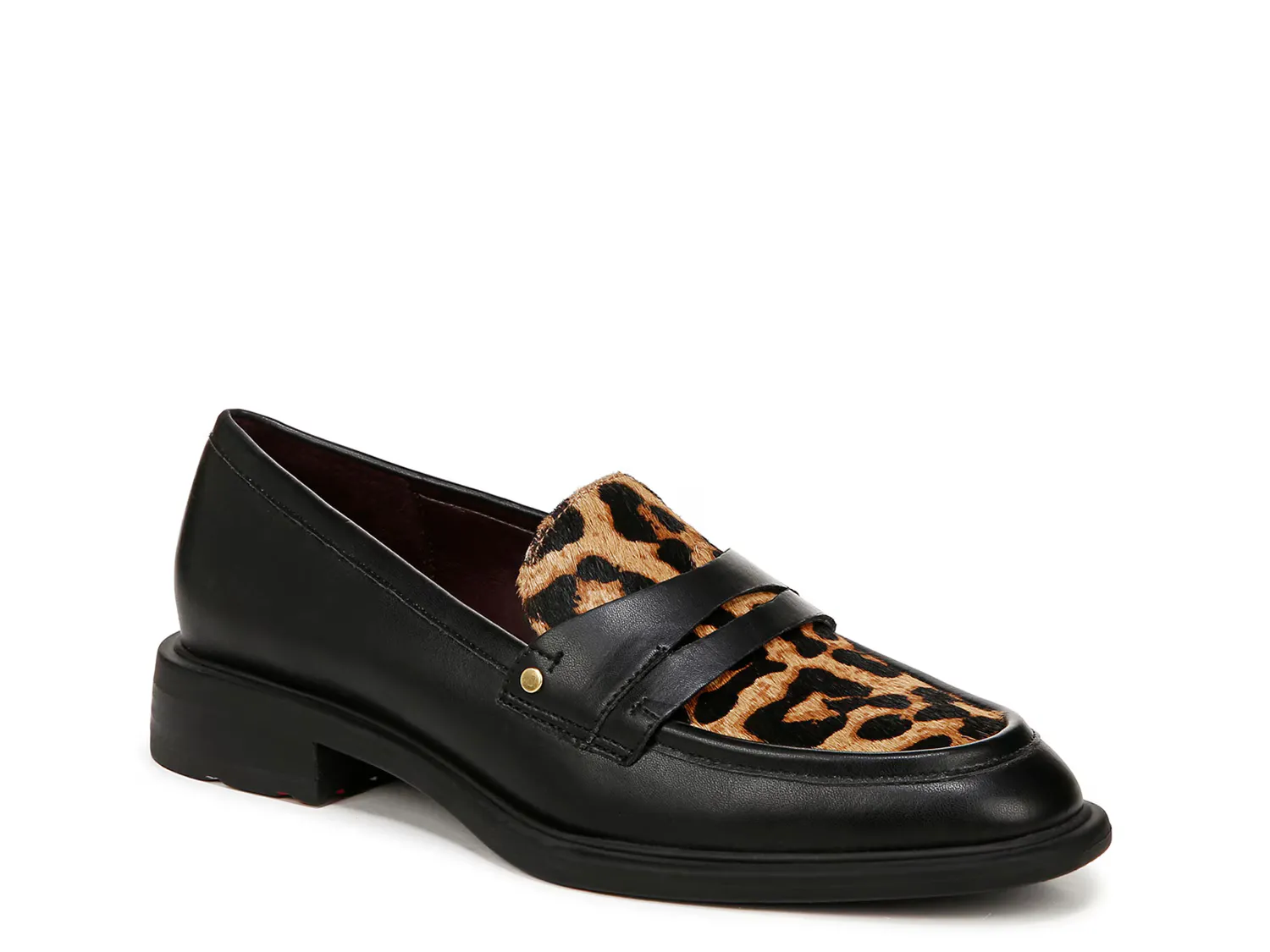 

Лоферы Edith Loafer Franco Sarto, черный/леопардовый принт