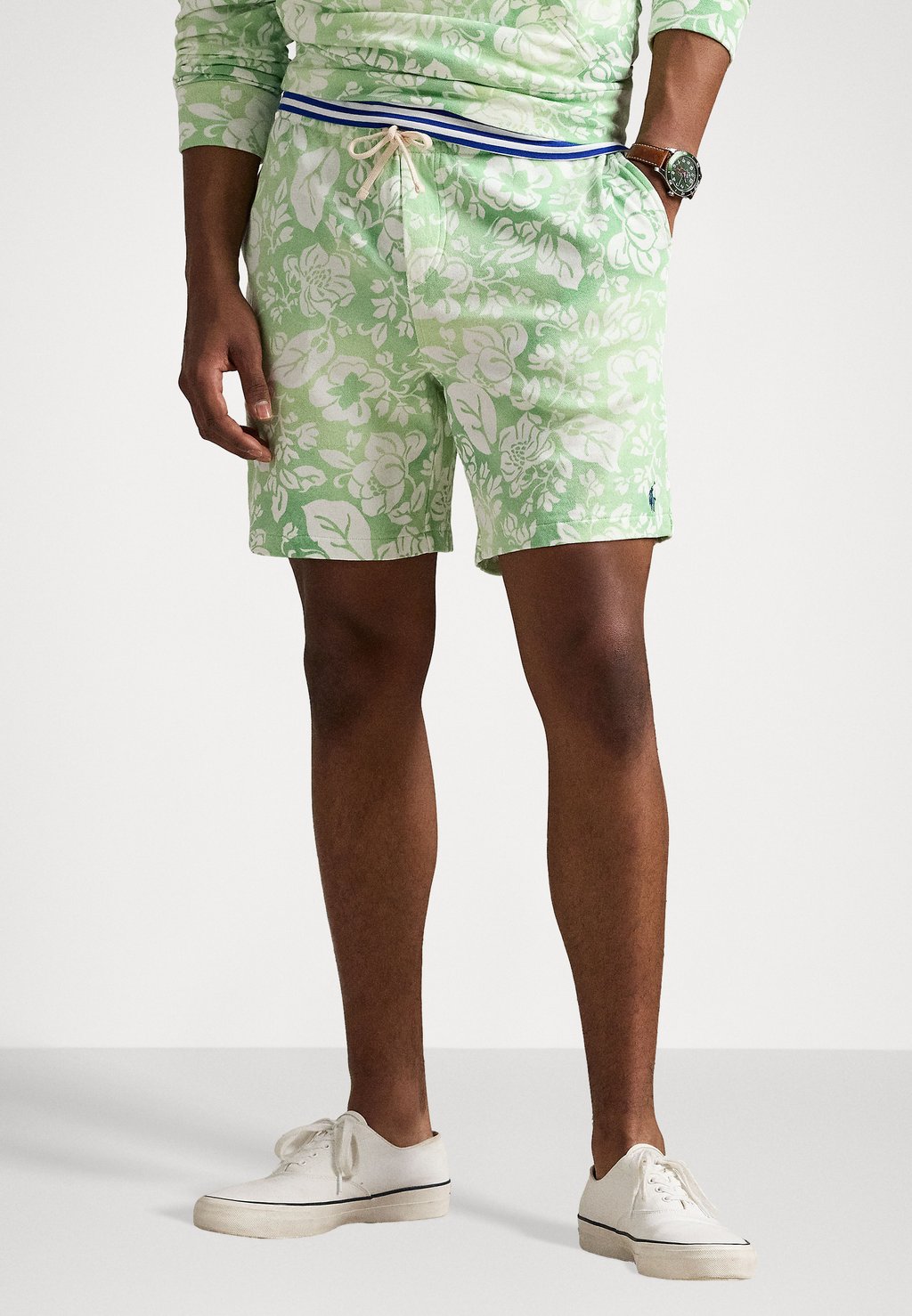 

Шорты FLORAL SPA TERRY SHORT Polo Ralph Lauren, бежевый