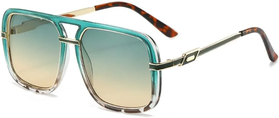 

Солнцезащитные очки в стиле стимпанк, винтажные ретро-очки из металла, мужские и женские, для пляжа и путешествий, защита от УФ-излучения UV400 HDUBFY, C5