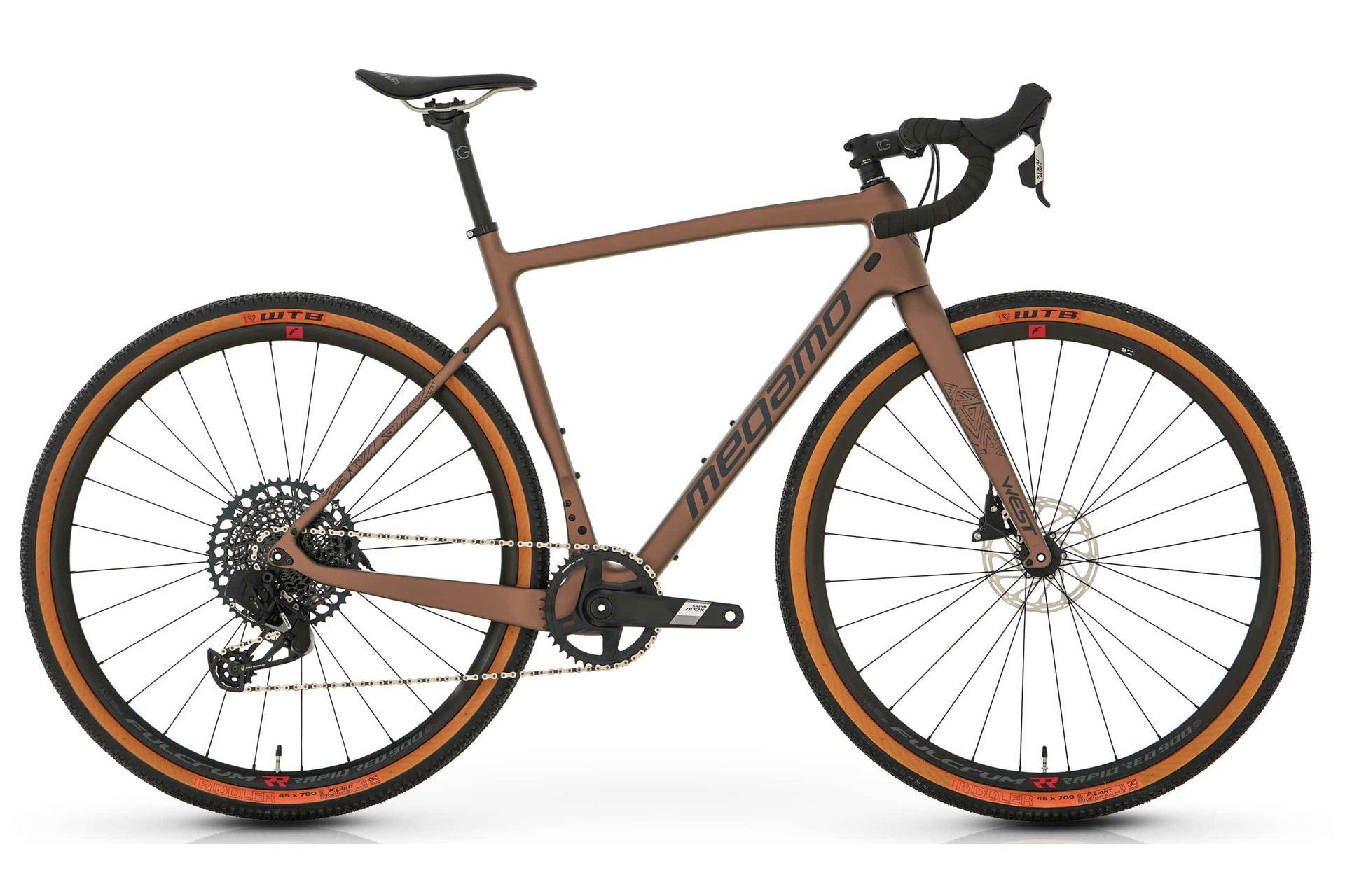 

Гравийный велосипед Megamo West 05 axs - 28 дюймов - diamant, braun | brown