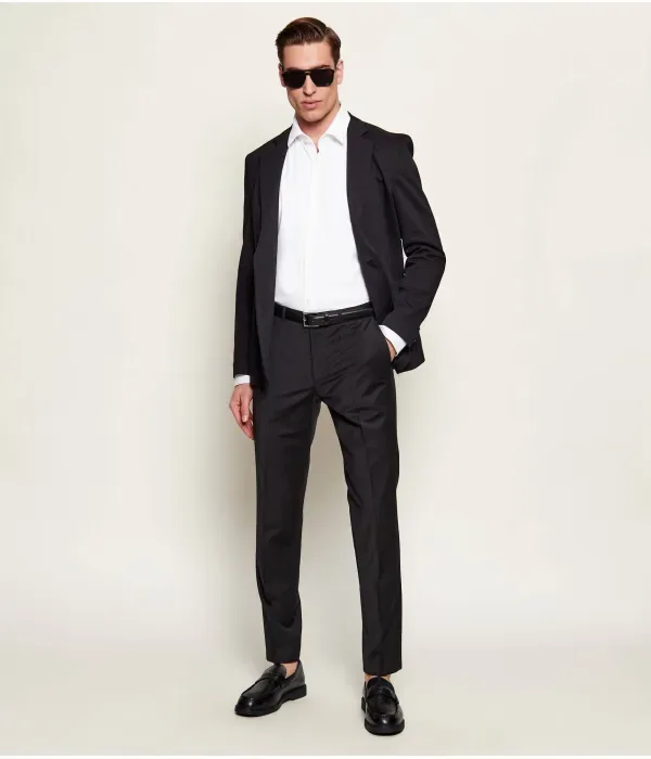 Кожаные лоферы KORI Karl Lagerfeld, черный — фото 2