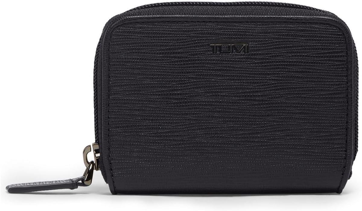 

Рюкзак Zip Around Card Case Tumi, цвет Black Embossed