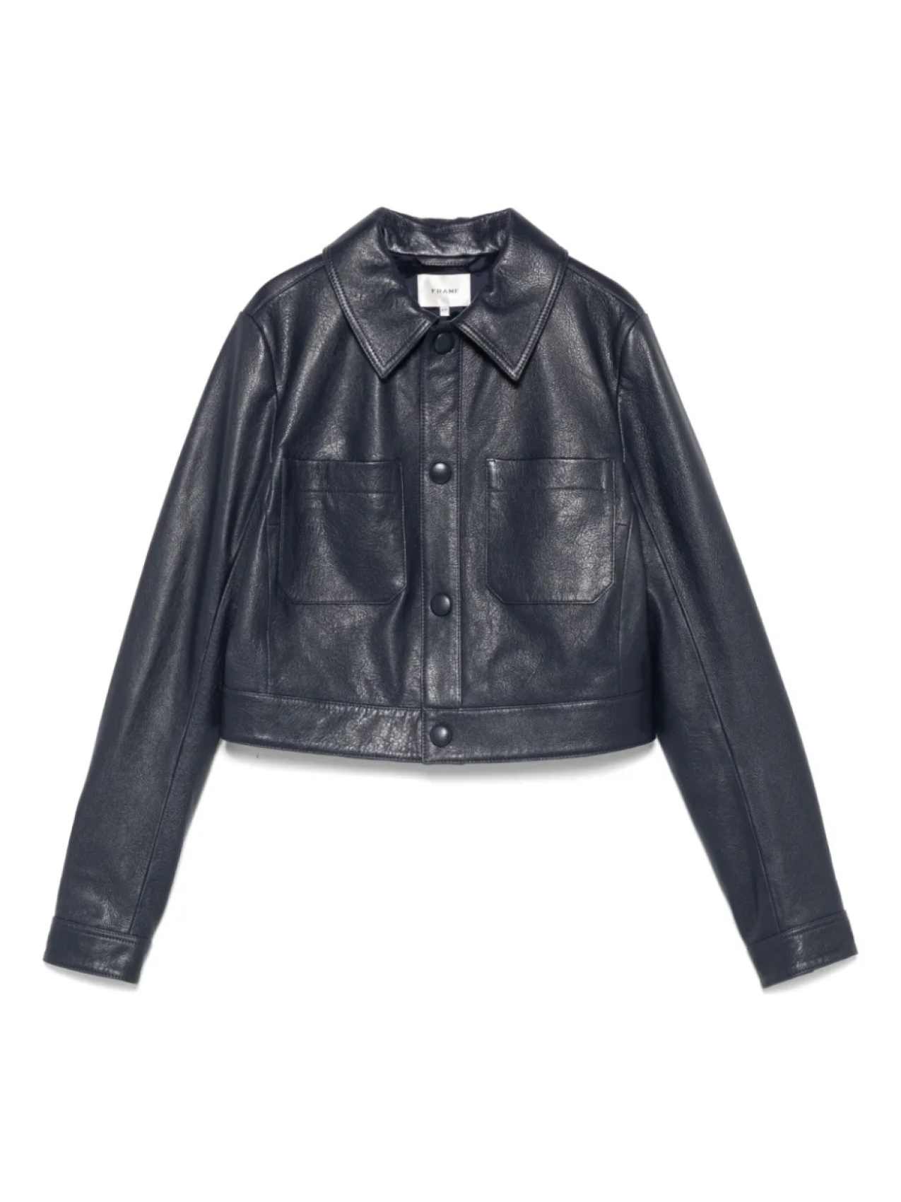 

FRAME кожаная куртка на молнии, синий