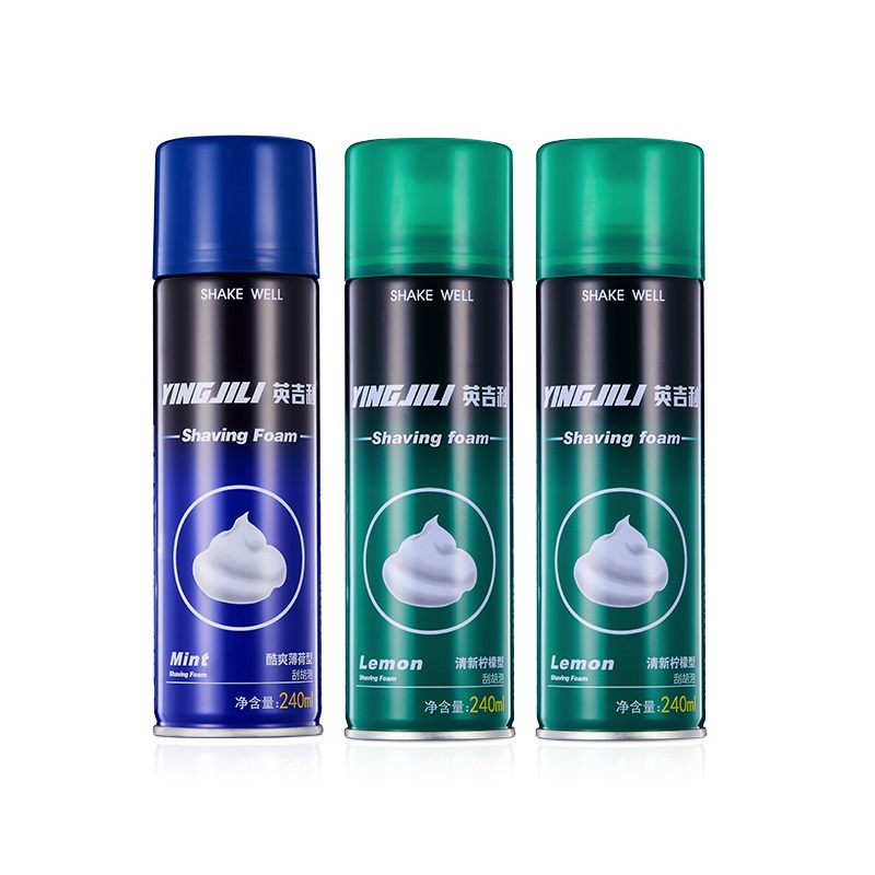 

Очищающая пенка для бритья освежающая 240 мл English