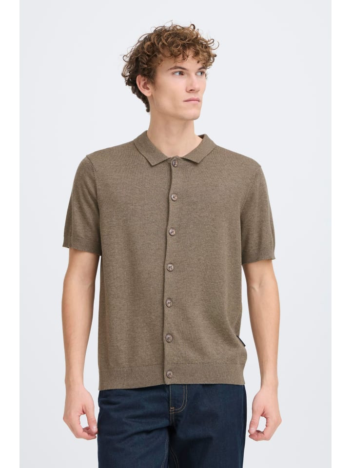 

CASUAL FRIDAY Футболка с коротким рукавом CFBells коричневого цвета