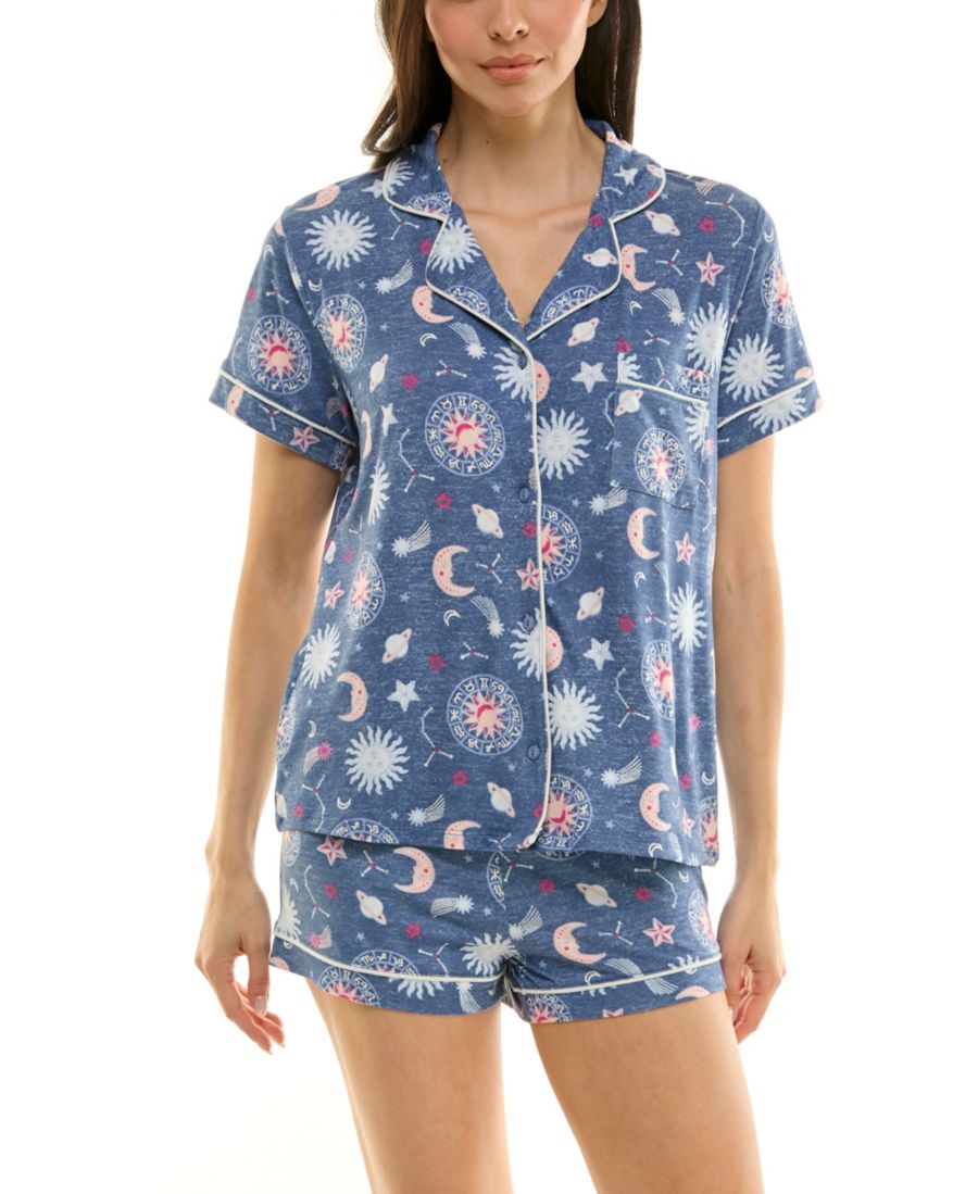 

Женский комплект из топа и шорт с принтом Derek Heart, Batik Astr