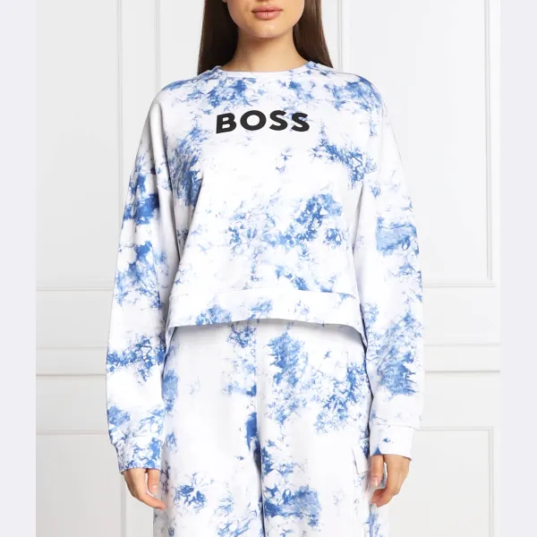 

Укороченная толстовка c_ebatika Boss, белый