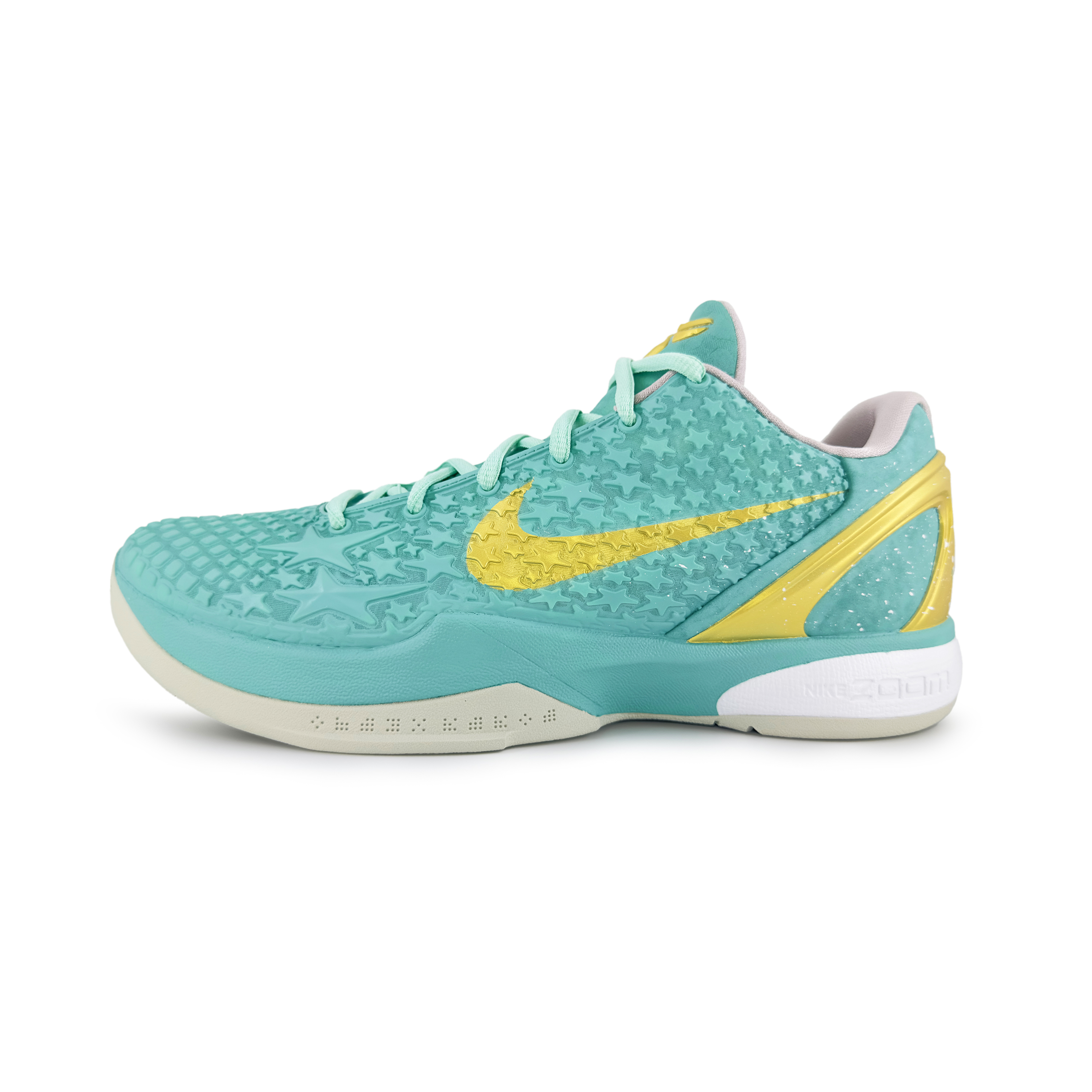 

Nike Баскетбольные кроссовки Zoom Kobe 6 с амортизацией, износостойкие, низкие, мужские, зеленые