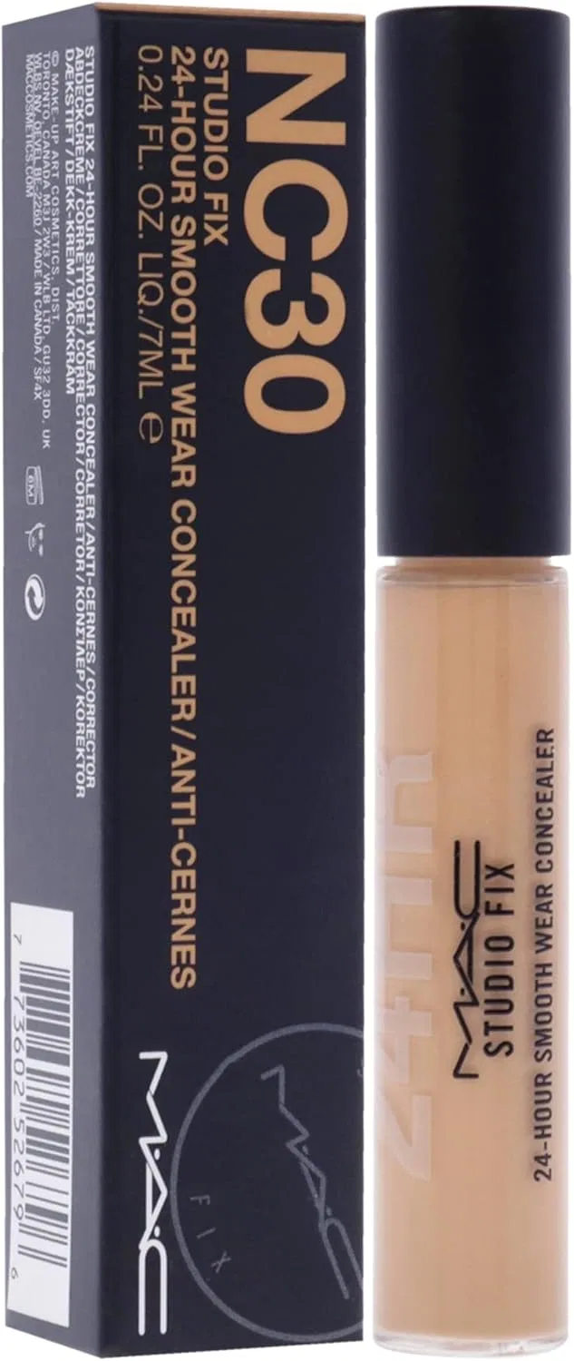Корректор Mac Studio Fix 24-Hour Smoothwear Concealer 7 мл NC30 бежевый — фото 3