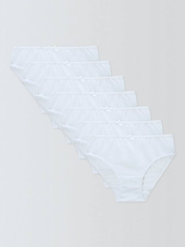 

Детские хлопковые трусики с пико John Lewis, Pack of 7