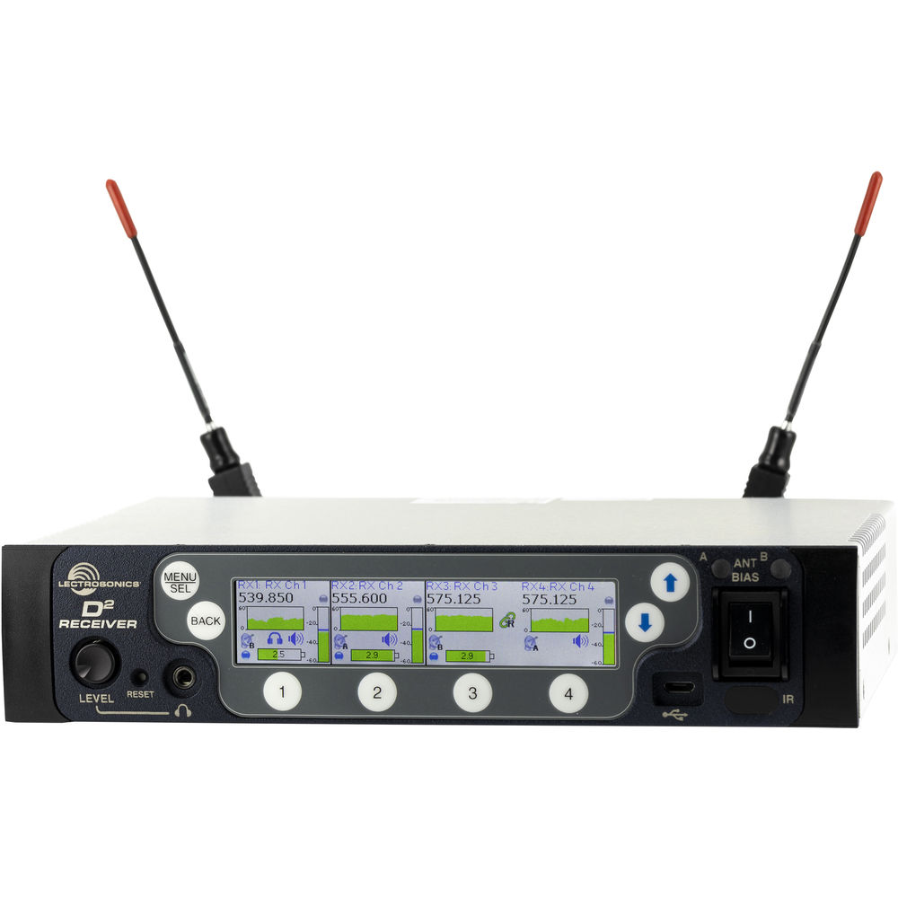 

Беспроводной приемник Lectrosonics DSQD/AES3 4-Channel Digital Wireless DSQD/AES3