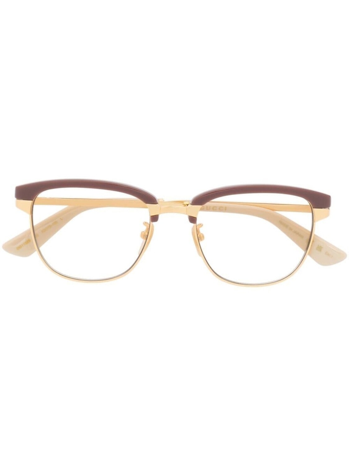 

Gucci Eyewear солнцезащитные очки трапециевидной формы, нейтральный цвет