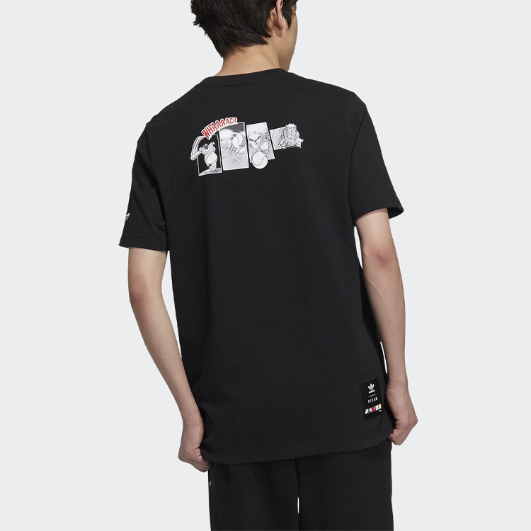 Футболка Adidas Originals унисекс, черная — фото 2