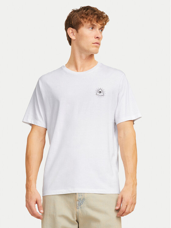 

Футболка свободного кроя Jackie 12271366 Jack&Jones, белый