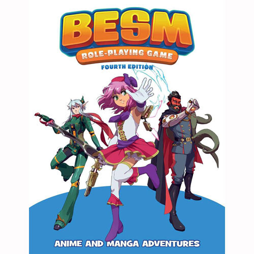 

Ролевая игра Japanime Games BESM (Big Eyes Small Mouth) 4E RPG: Core Rulebook (Hardcover)